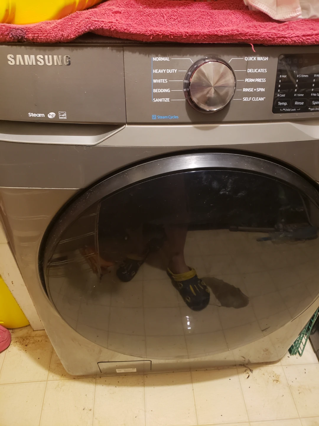 Samsung Front Load Washing Machine with Steam