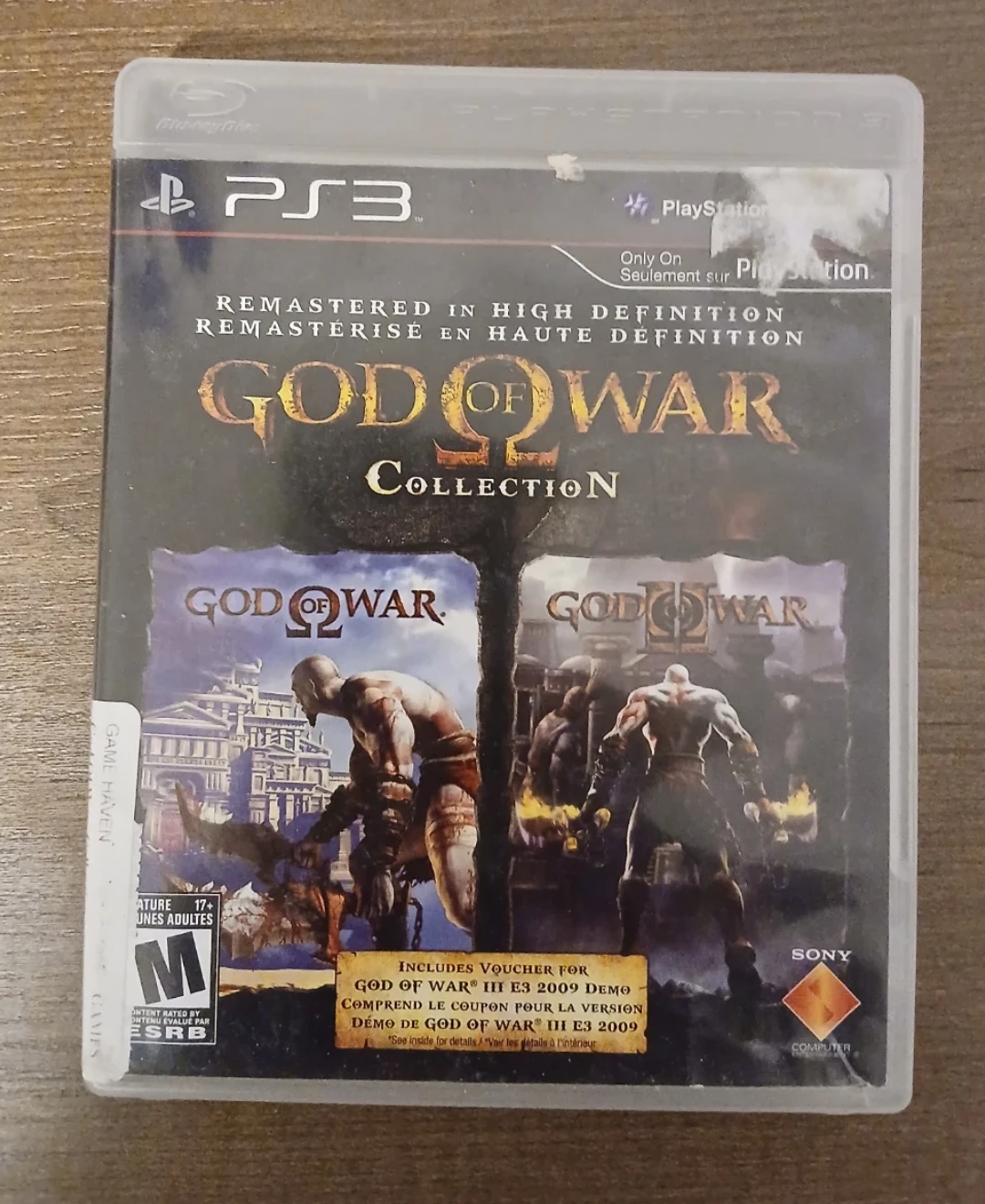God of War Collection PS3 Game
