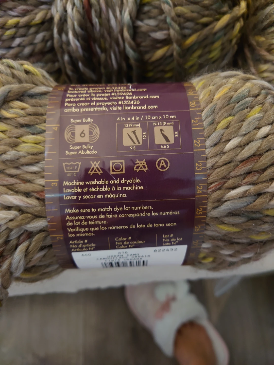 Lion Brand Wool-Ease Thick & Quick Yarn - Super Bulky - photo 3