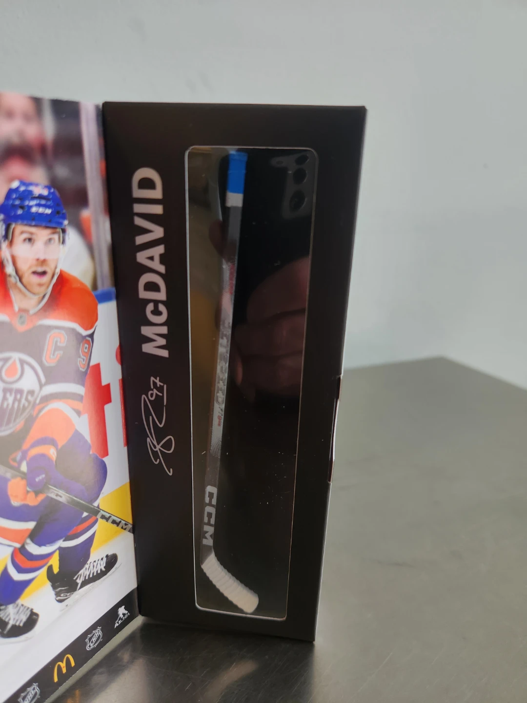 Connor McDavid NHL Mini Hockey Stick - photo 2