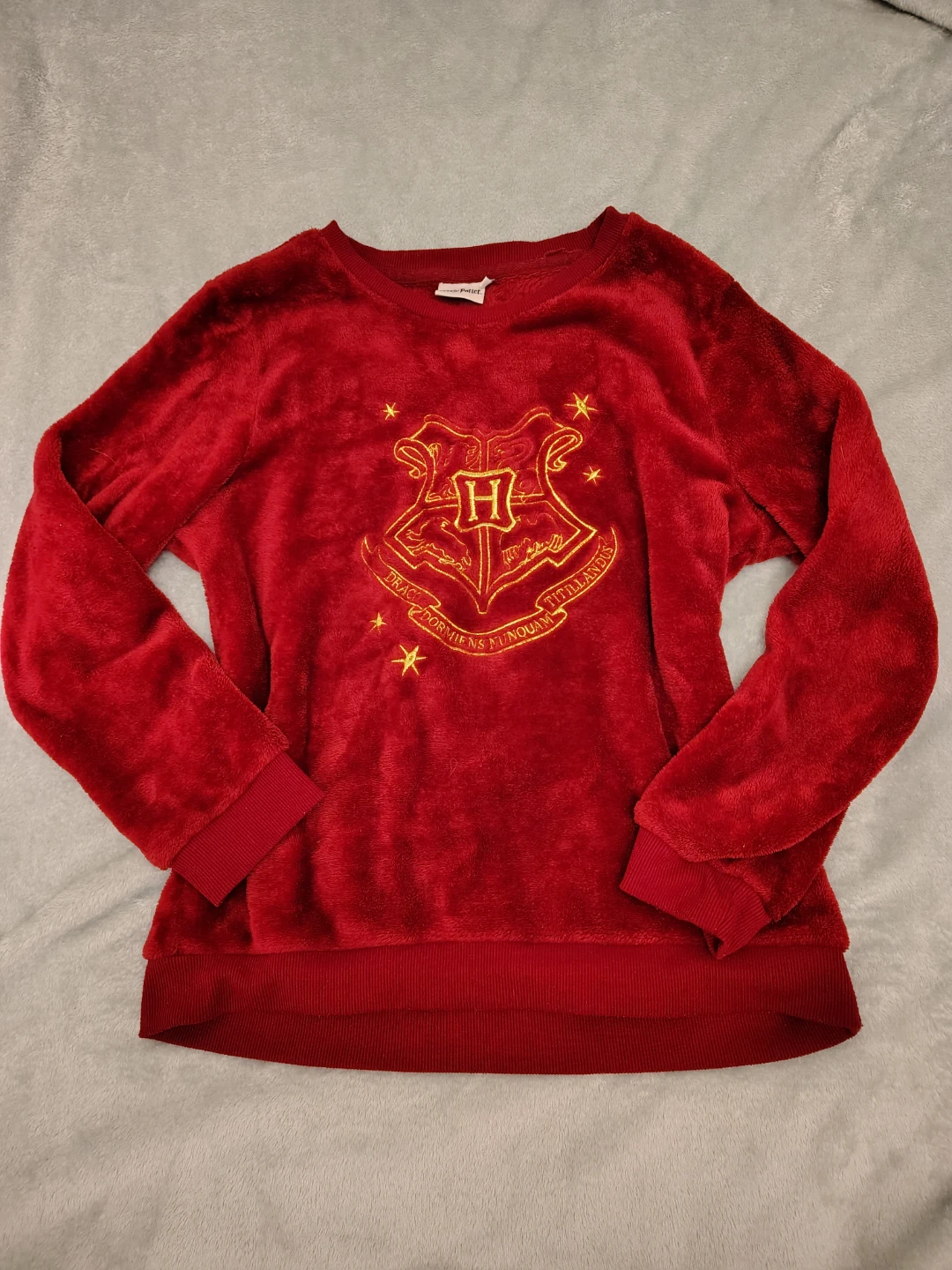 Harry Potter Red Fleece Pullover Size M