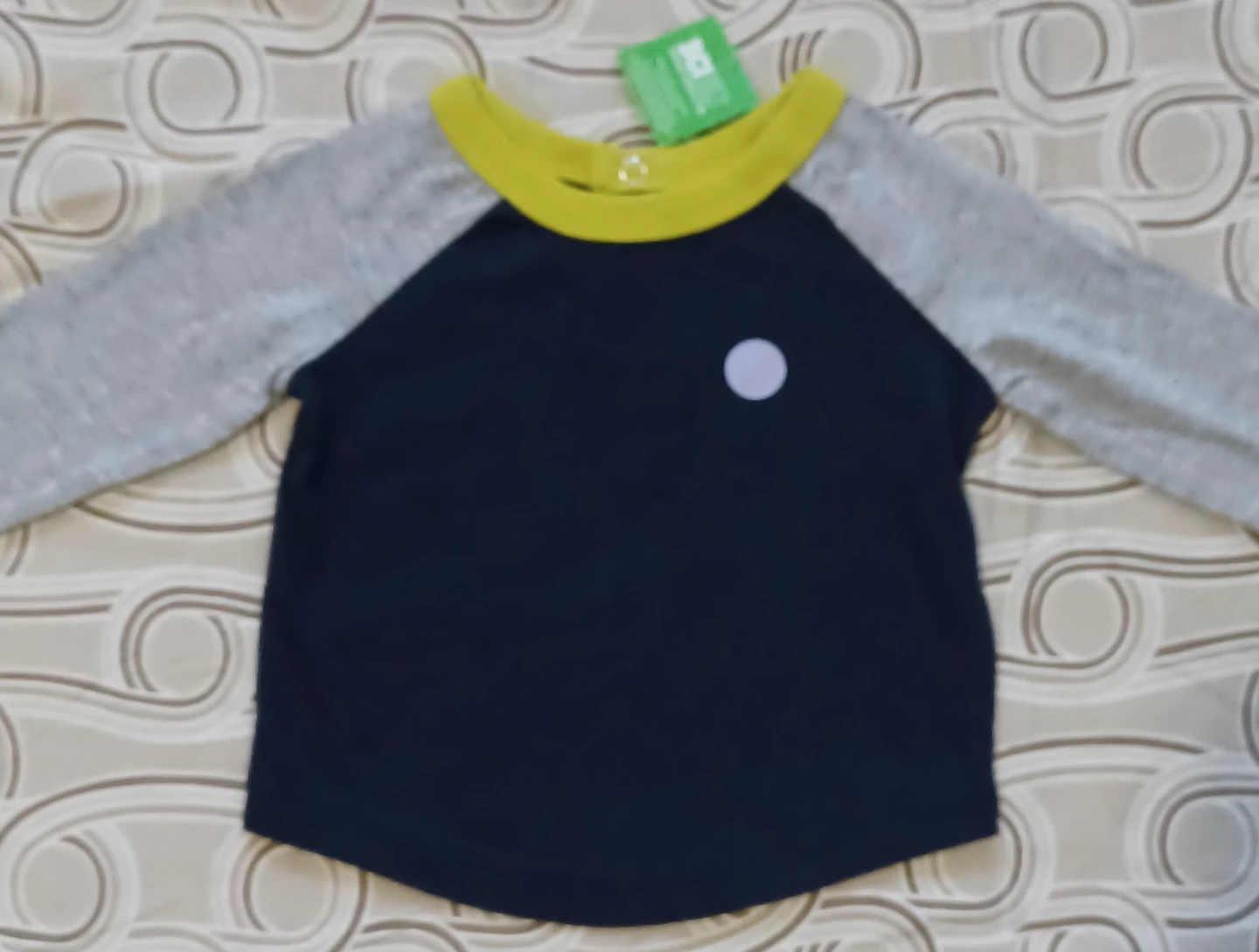 Boys Long Sleeve Baseball Raglan Shirt - photo 2
