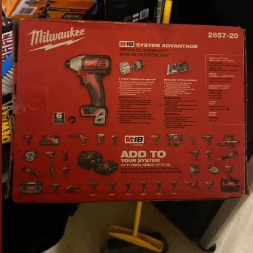 Milwaukee M18 18V Li-Ion Cordless 2-Speed Impact Driver - photo 2