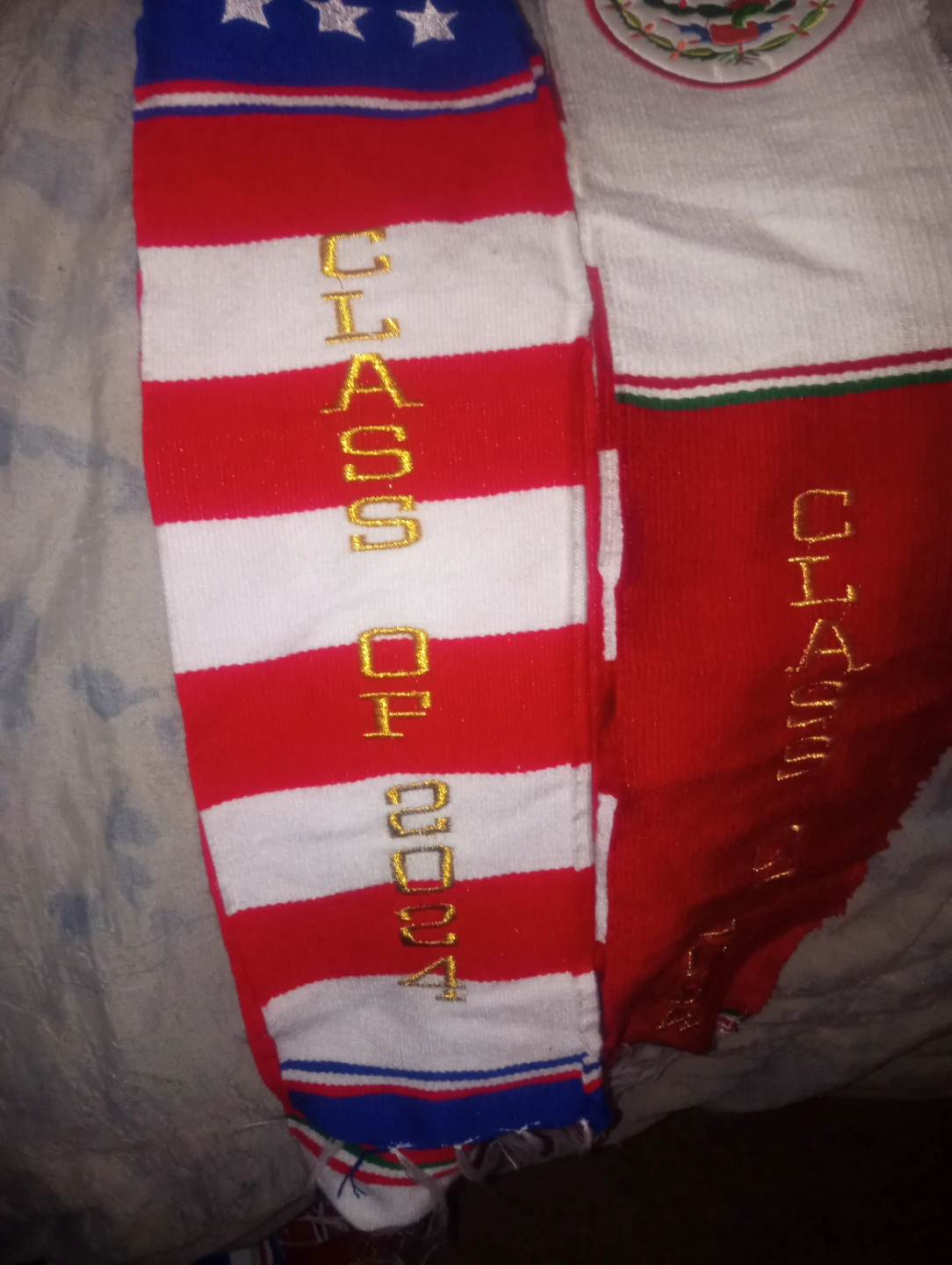 Class of 2004 Graduation Sashes (USA & Mexico Flags) - photo 3