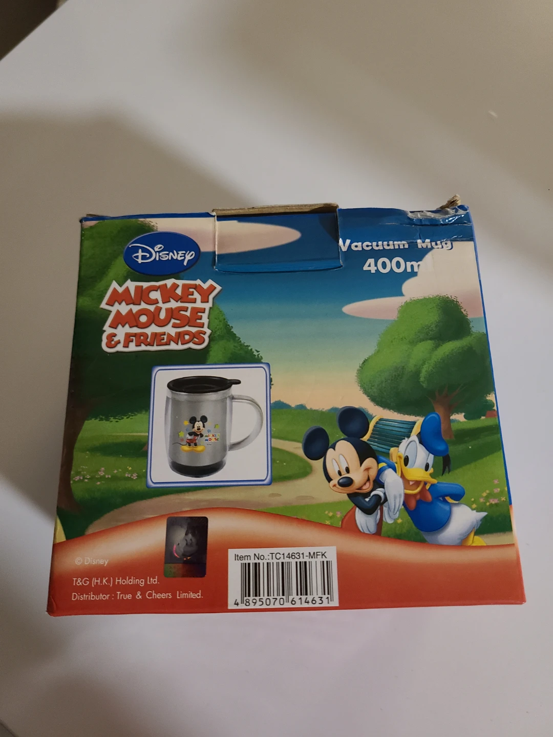 Brand New Mickey Mouse 400 ml Vaccum Mug with lid - photo 2
