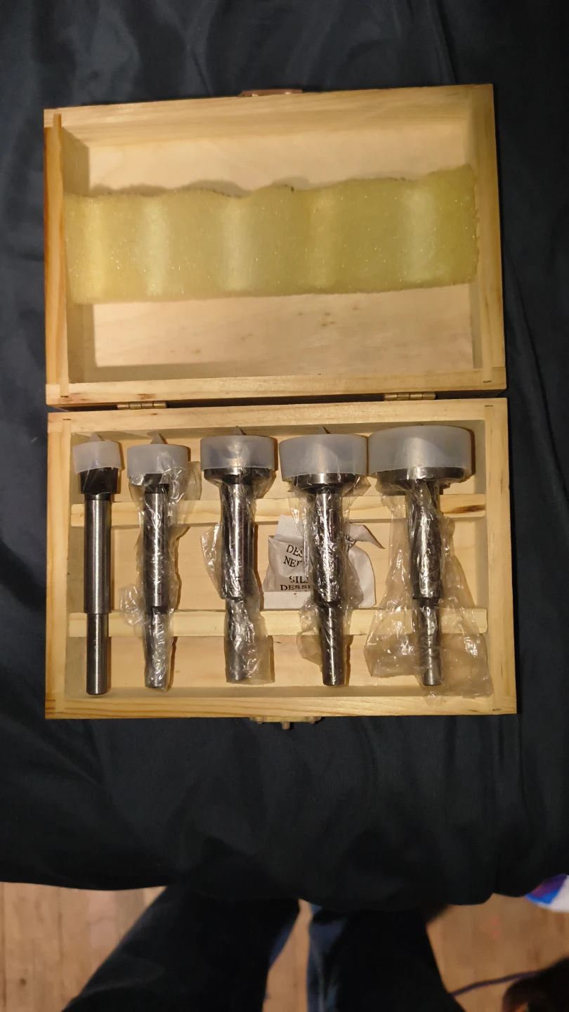 Wood Plug Cutter Set