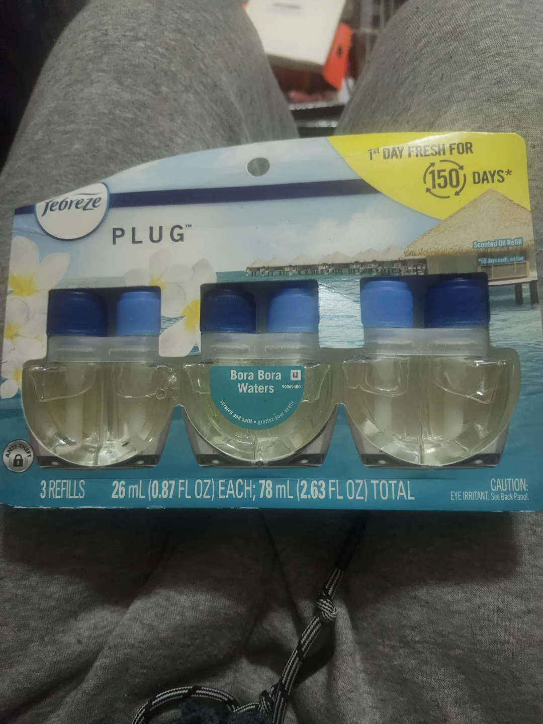 Febreze Plug Scented Oil Refills - Bora Bora Waters (3 Count)