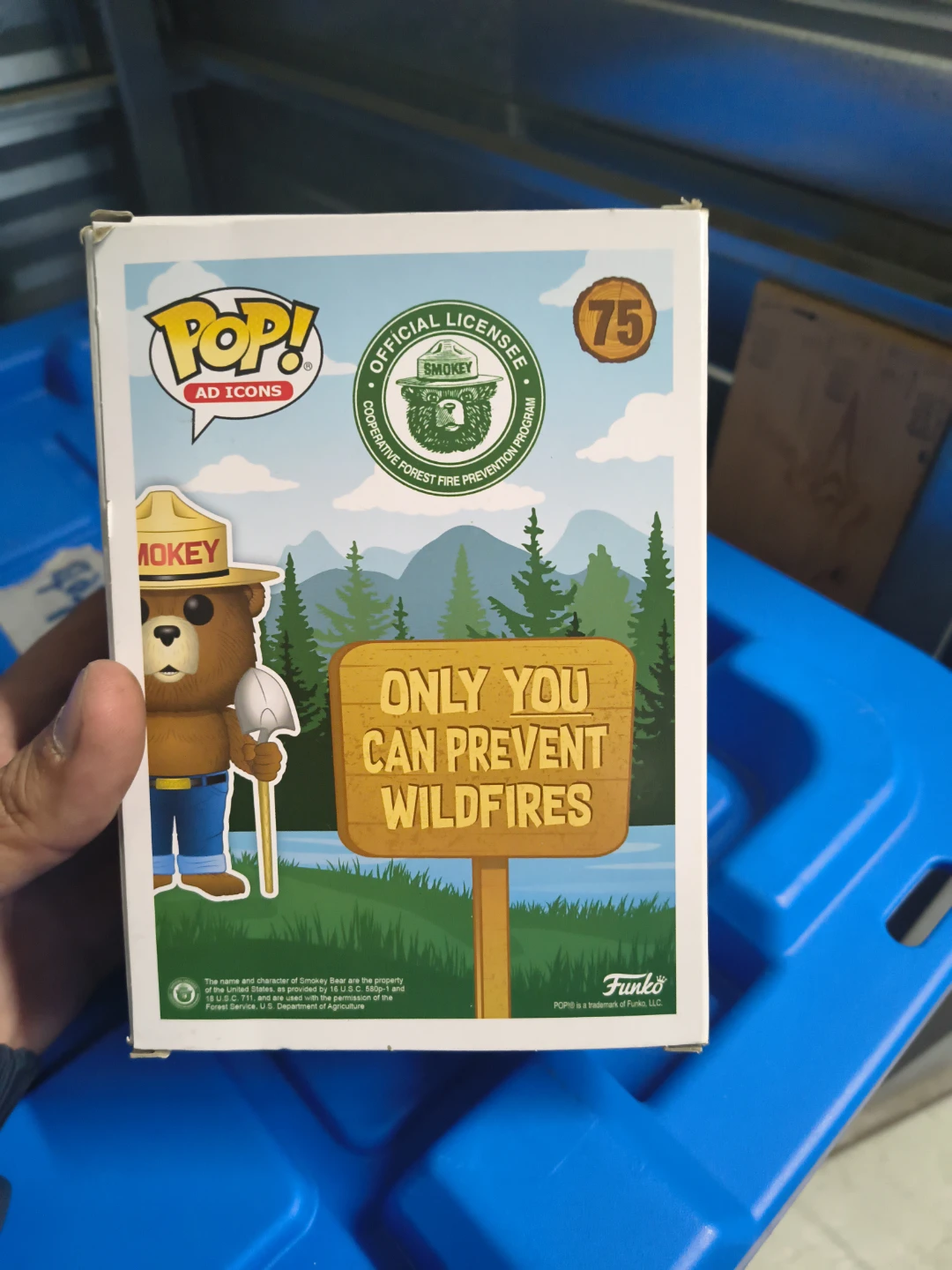 Funko Pop! Smokey Bear Vinyl Figure #75 - photo 3