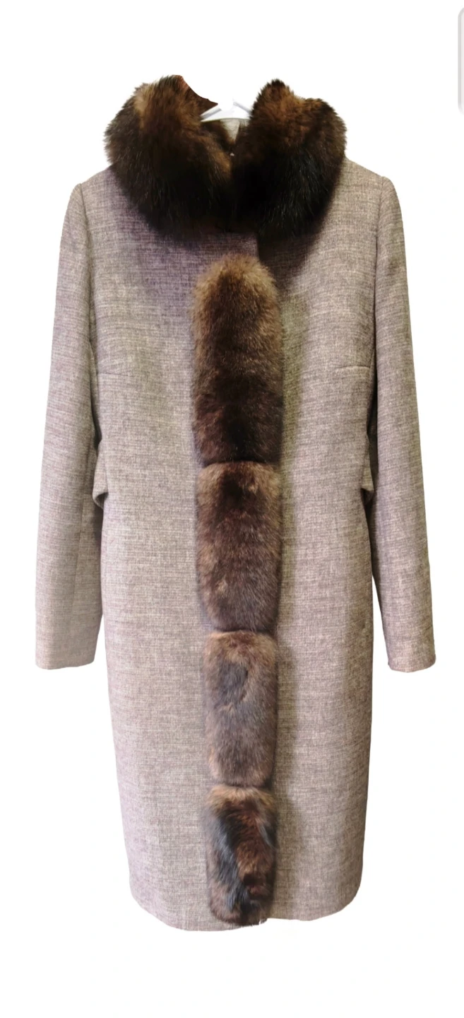 Women's Fur Trimmed Coat