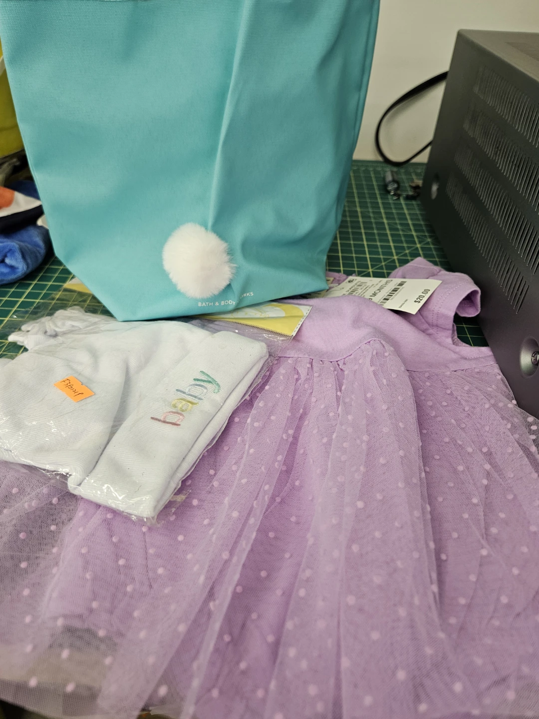 Baby Girl Lavender Tutu Dress only - photo 2