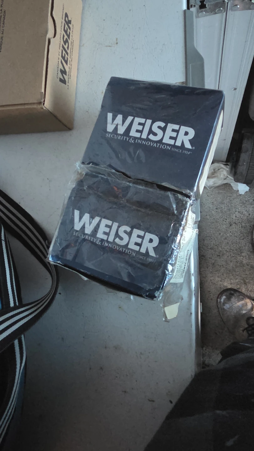 Weiser Matte Black Deadbolt Lock - photo 3