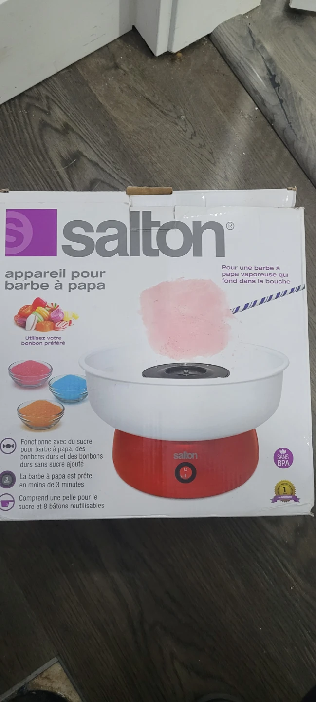 Salton Cotton Candy Maker