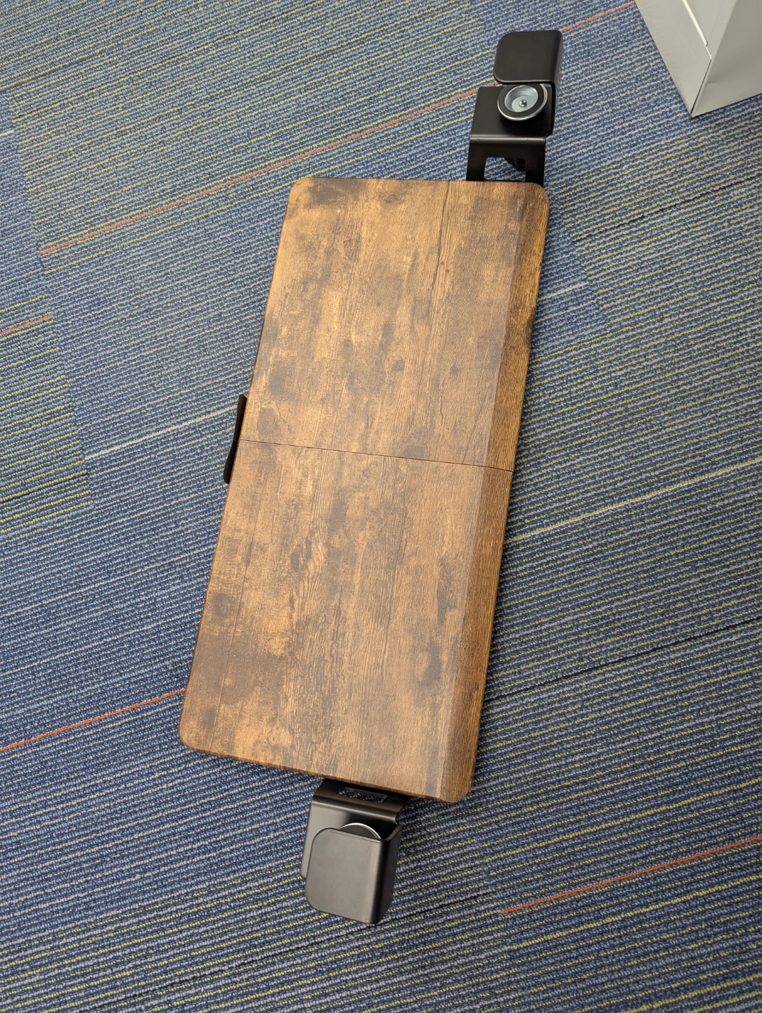 Adjustable Clamp-On Desk Shelf