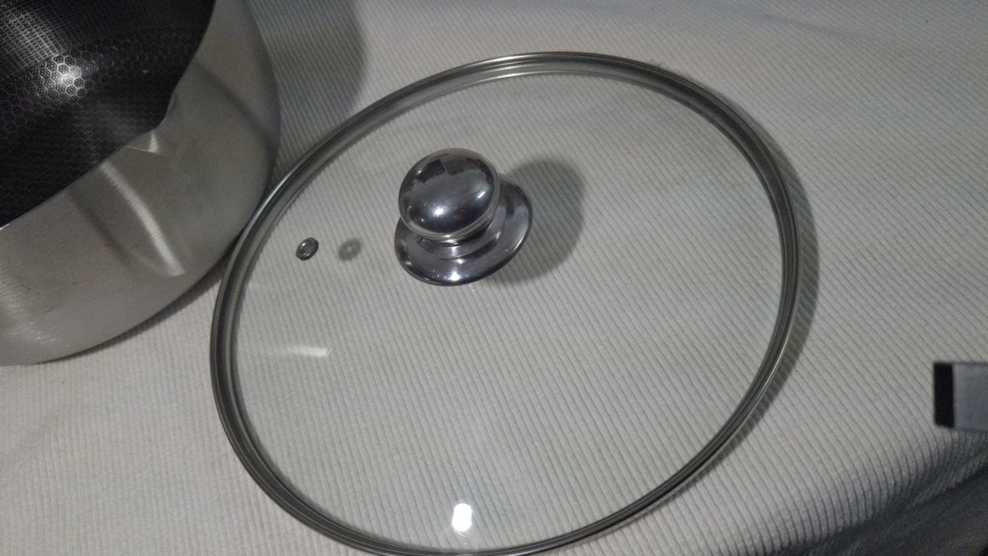 Stainless Steel Pot with Glass Lid 24cm ❤️ - photo 3