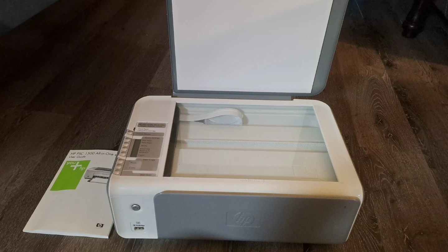 HP PSC 1510xi All-in-One Printer Scanner Copier (No power cable)