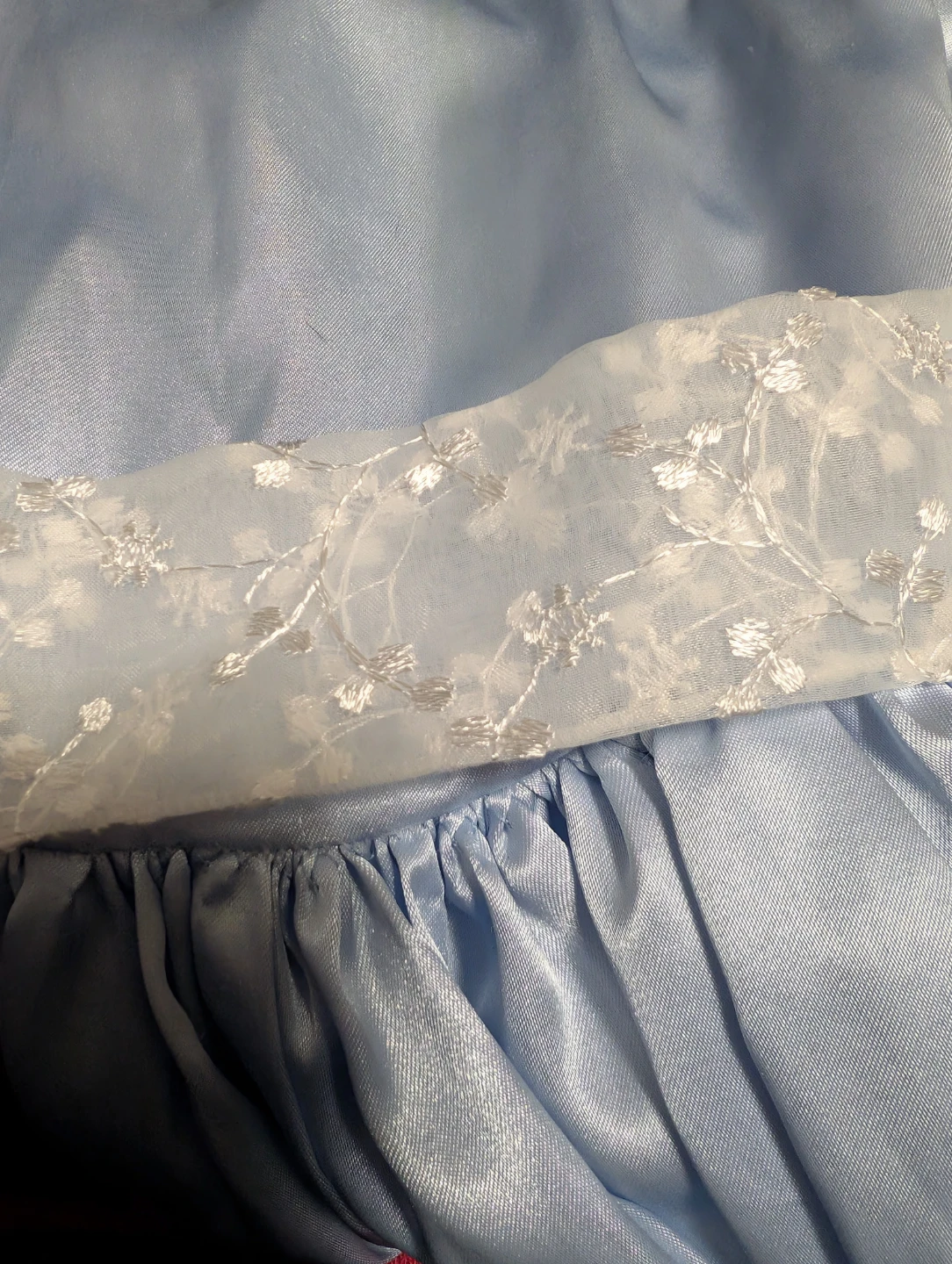 Girls sz 7 Satin Gown - photo 3