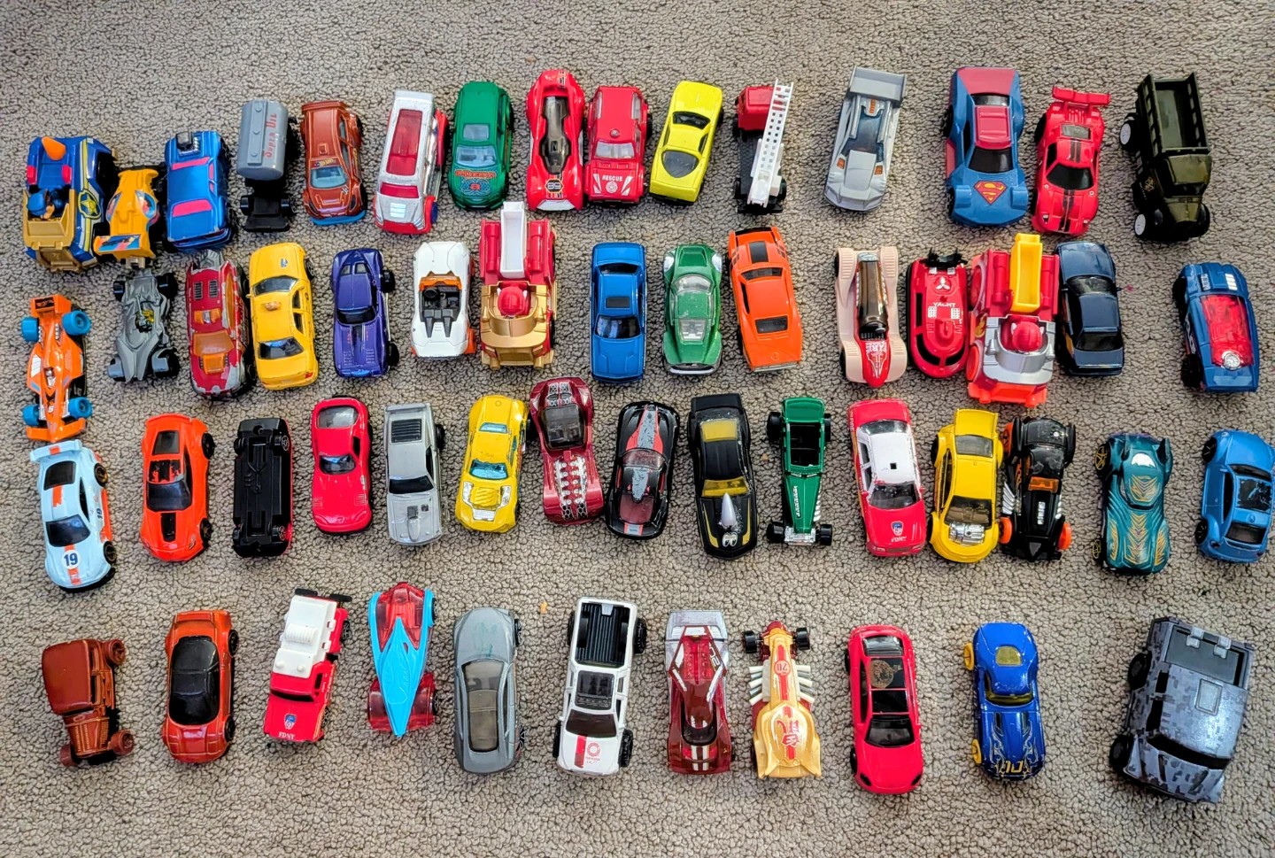 Lot of 50+ Toy Cars