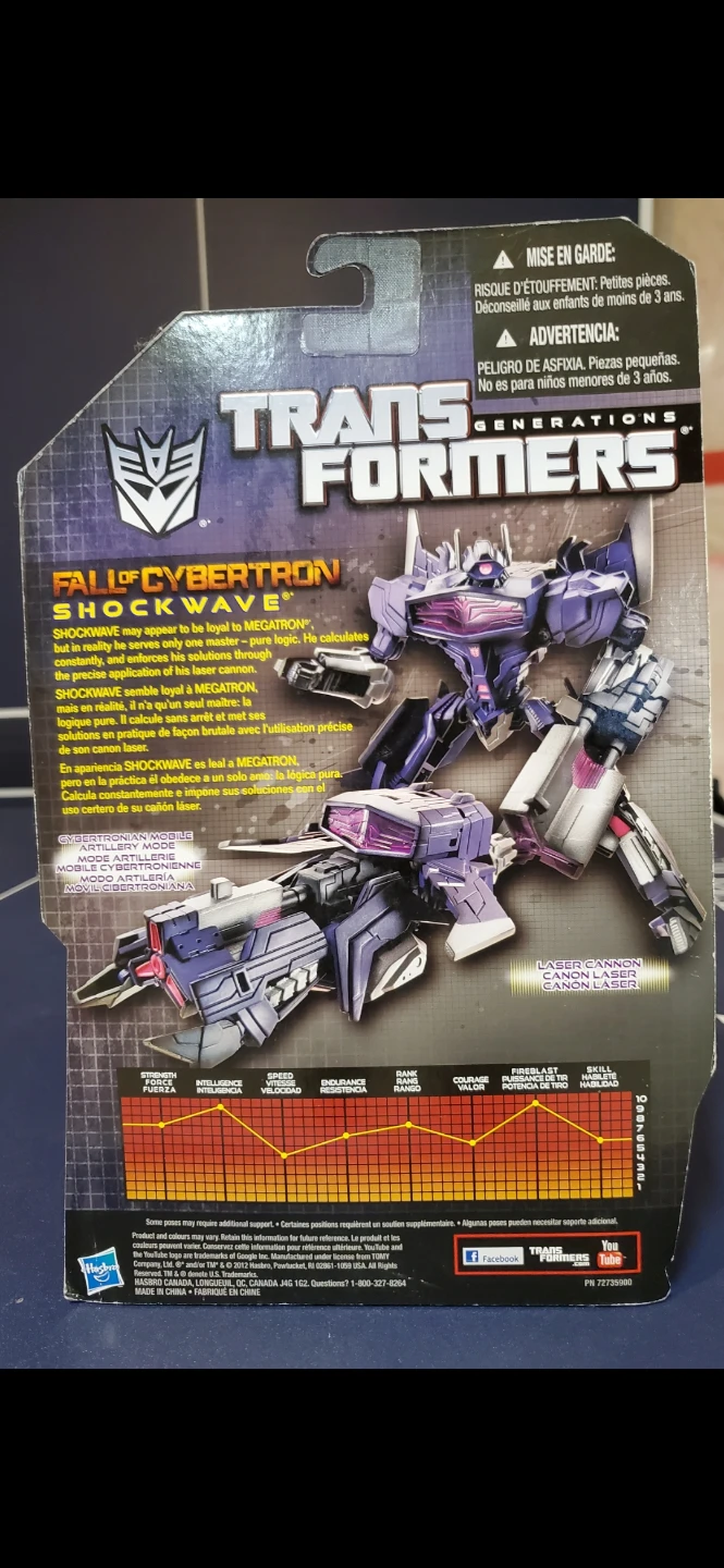 Transformers Generations Fall of Cybertron Shockwave - photo 2