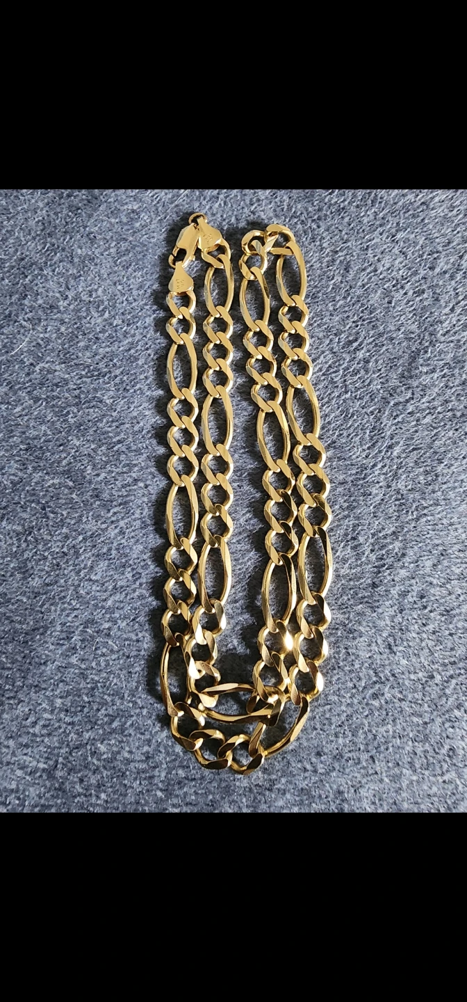 14k Italian Figaro Necklace - photo 5