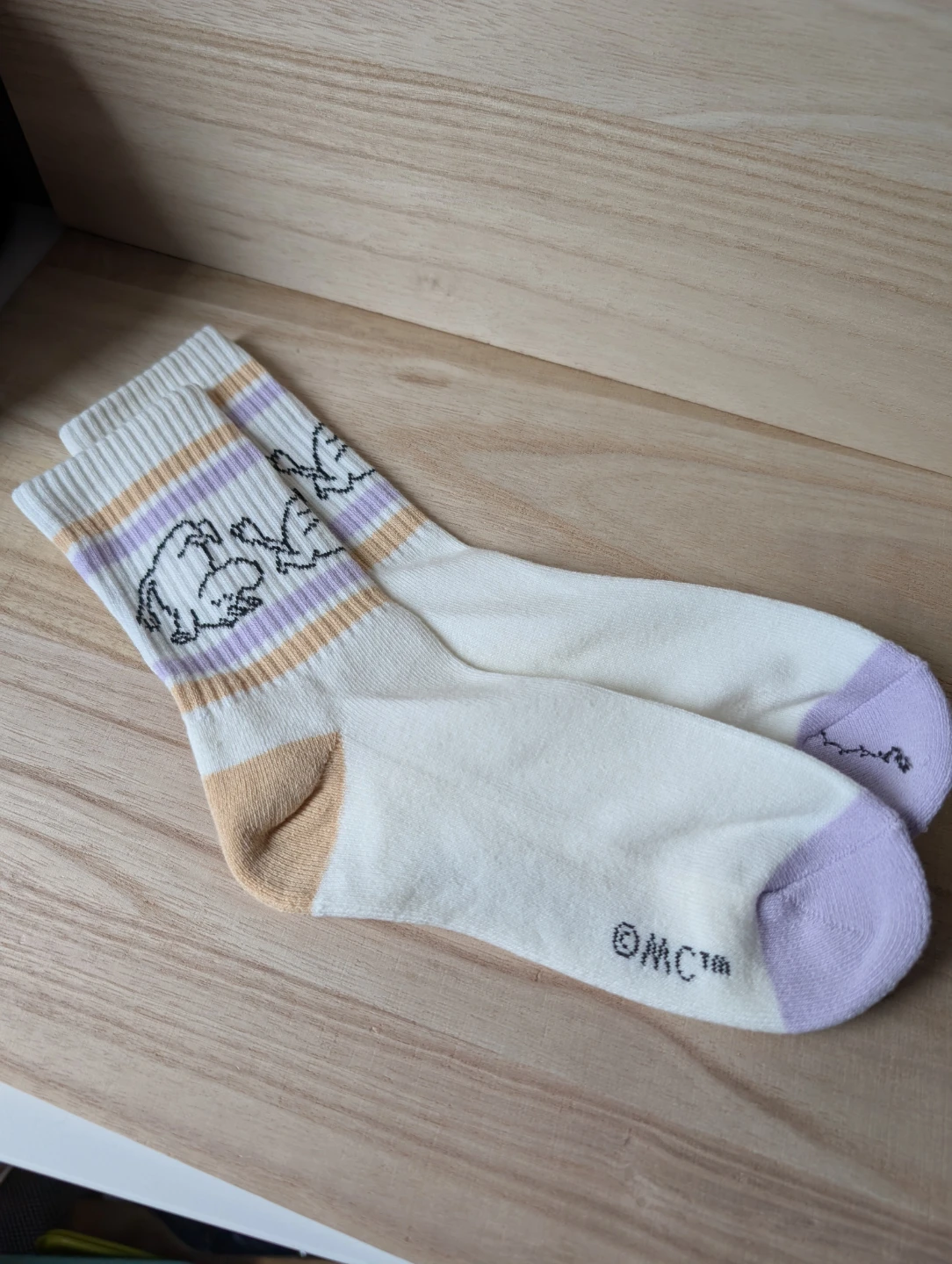 New Moomintroll Nordic Buddies Crew Socks, thick warm crew socks - photo 2