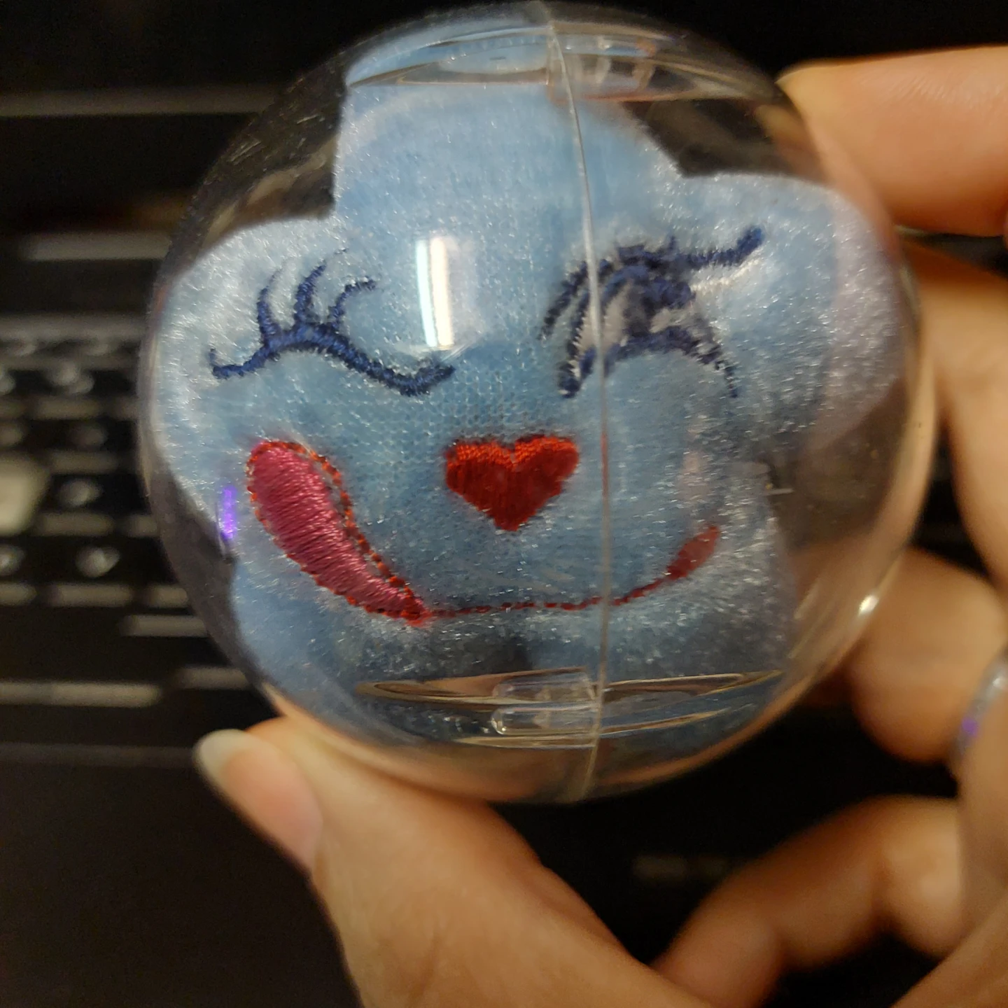 🧡 Plush Star Toy in Gachapon Ball