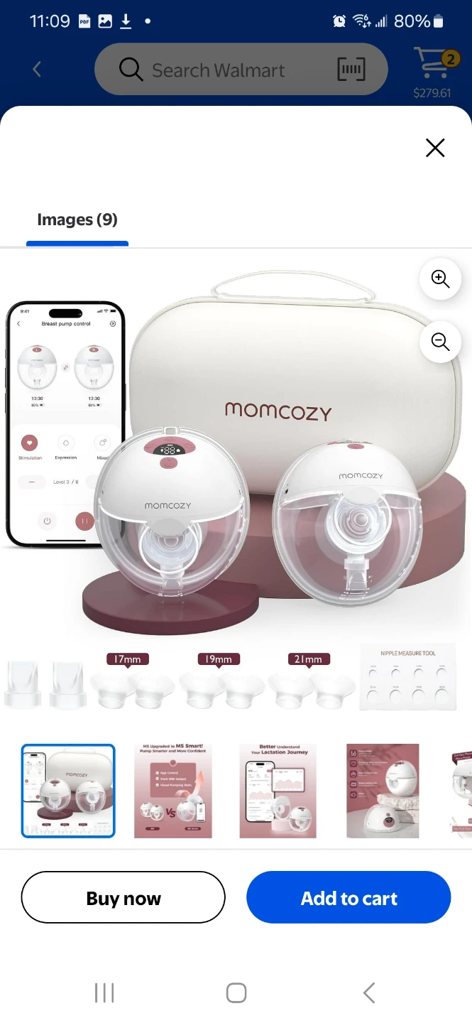 Momcozy Wearable Breast Pump - photo 2