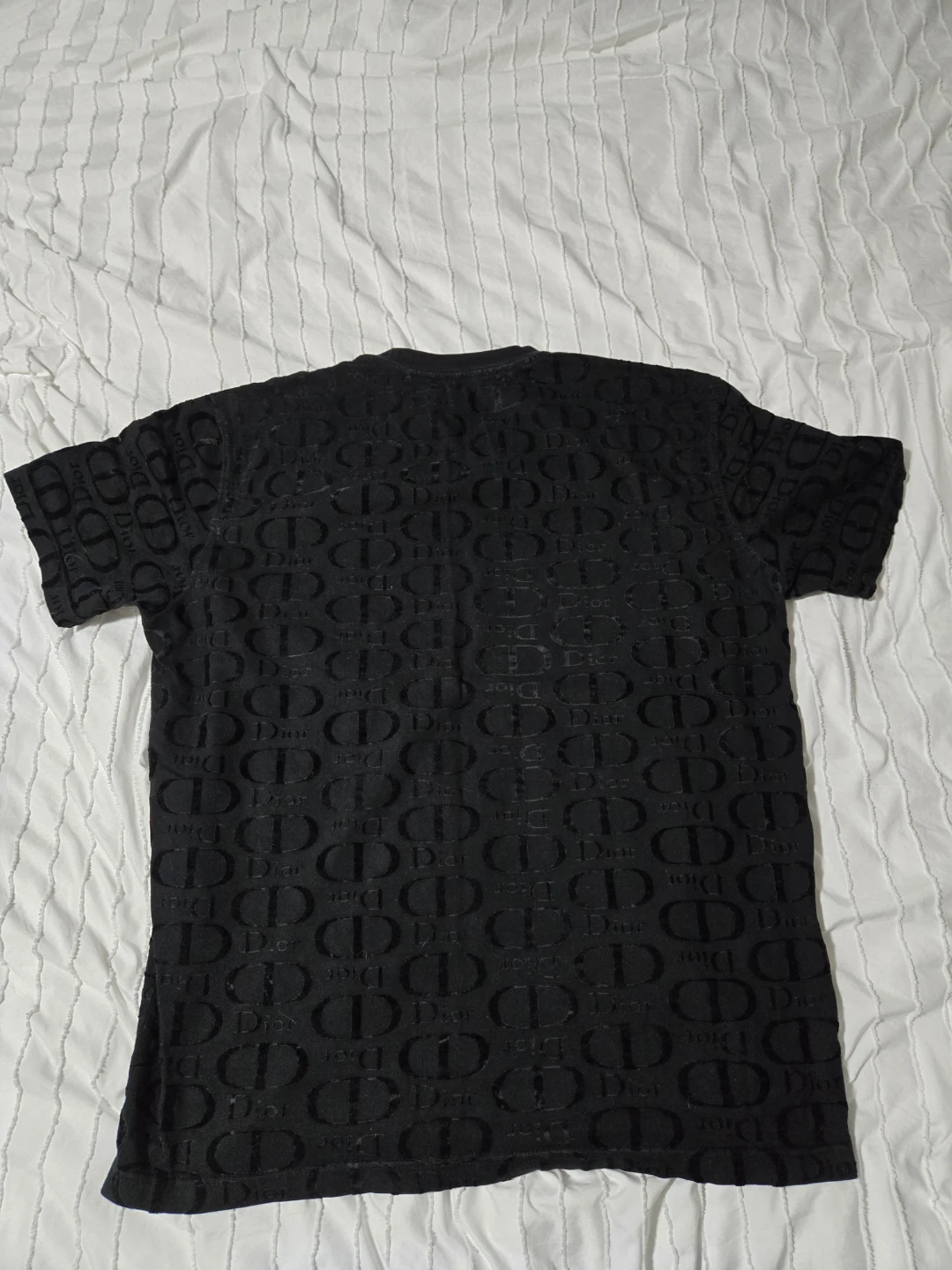 DIOR Black CD Monogram T-Shirt - photo 3
