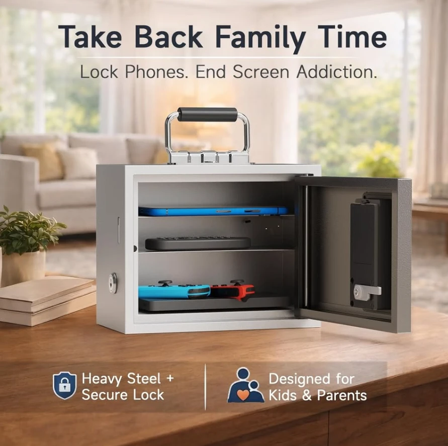 Cellphone Jail Lock Box for Screen Time Control New in Box - photo 5