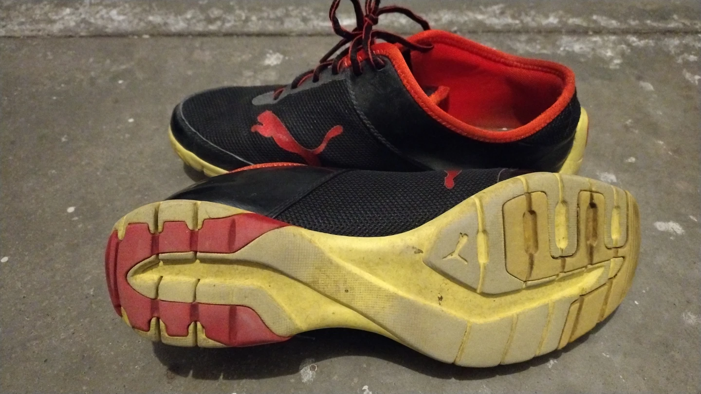 Puma Future Cat Super LT Shoes - Black/Red - Size 10/43 - photo 4