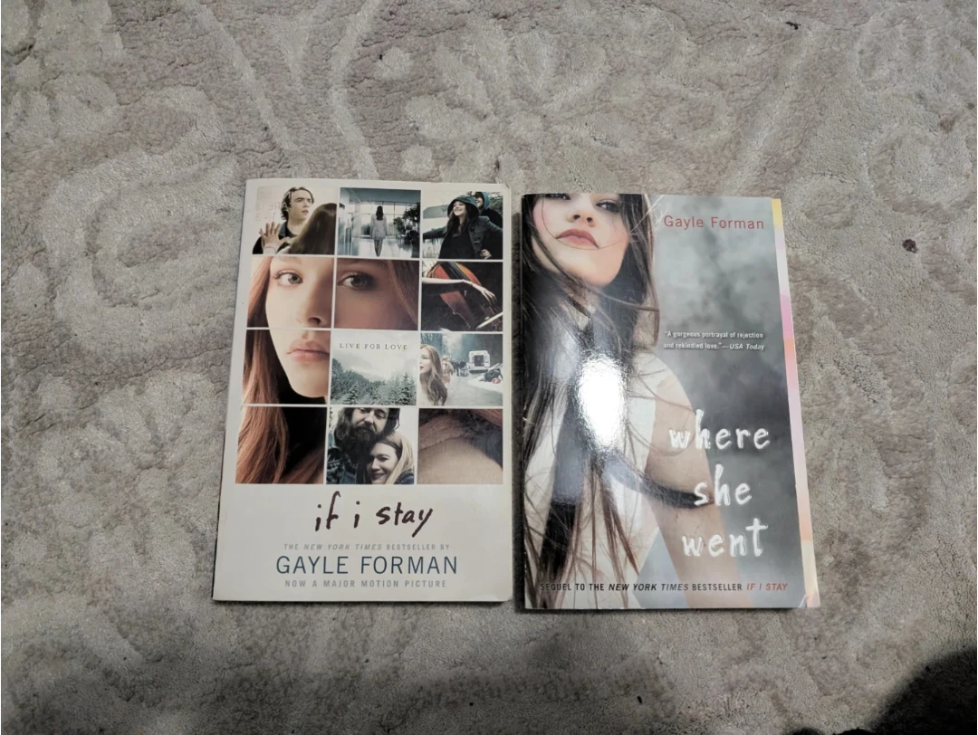 Gayle Forman If I Stay and Where She Went Books