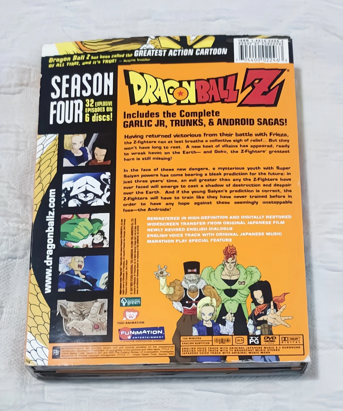 Dragon Ball Z Season Four DVD Set - photo 3