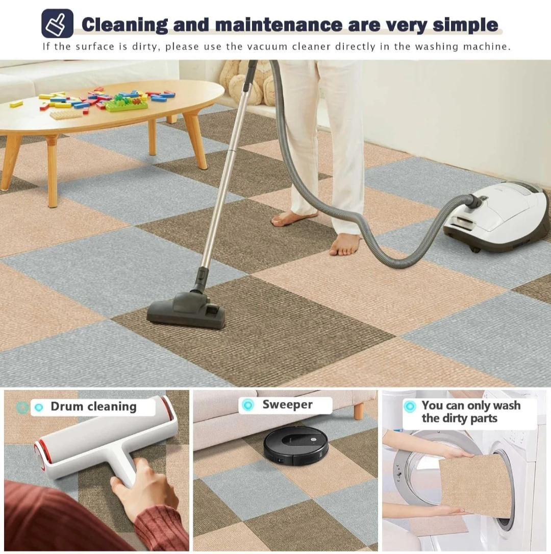 QIUYMI Splicing Mats,Floor Mat,Non-Slip Carpet Rugs for .... - photo 4