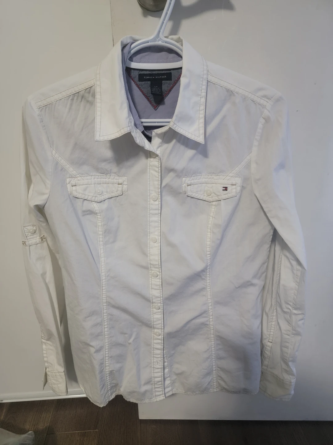 Tommy Hilfiger Button-Up Shirt - Women's Medium