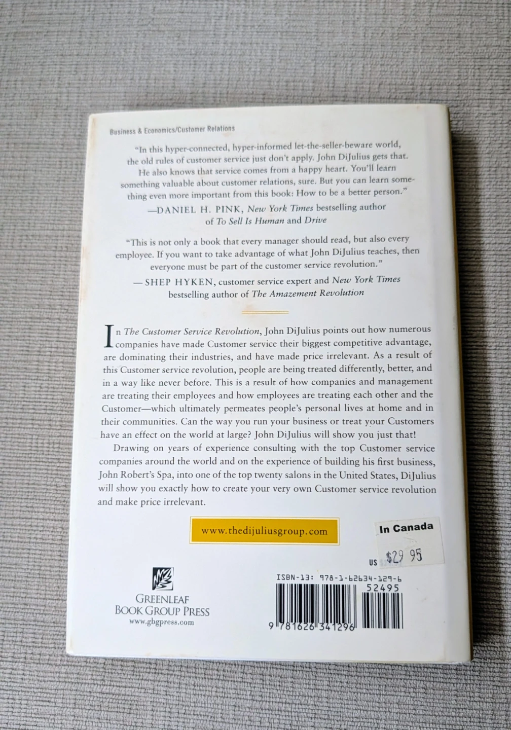 The Customer Service Revolution Book by John R. DiJulius III - photo 2