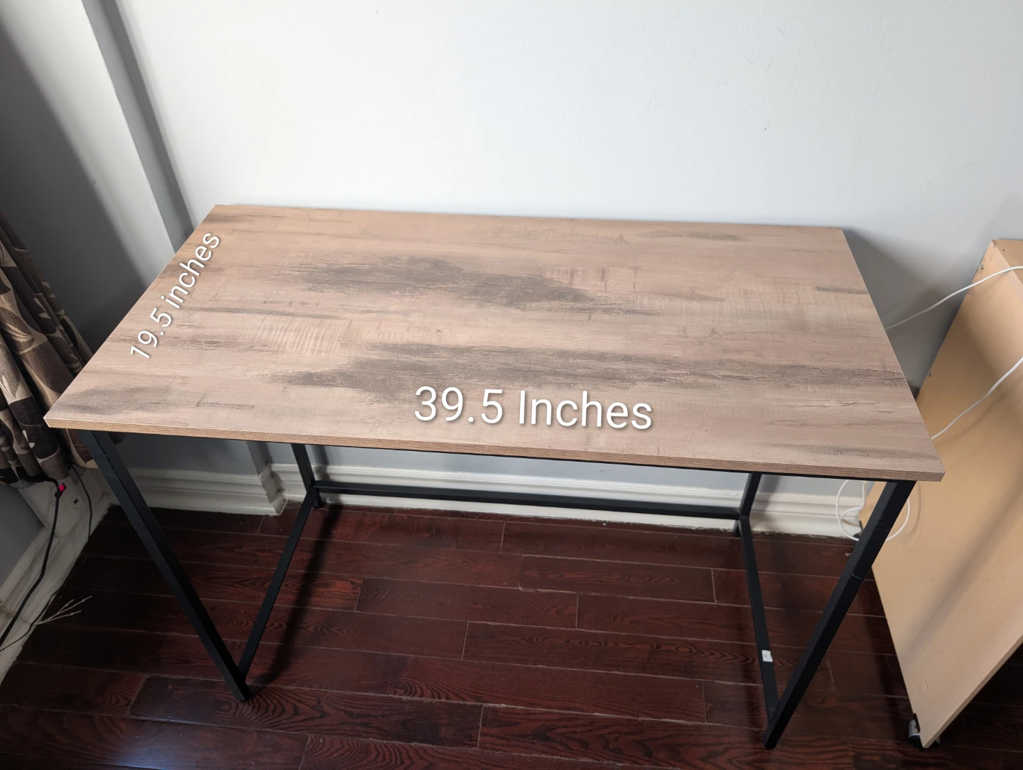 Office Desk with Metal Legs