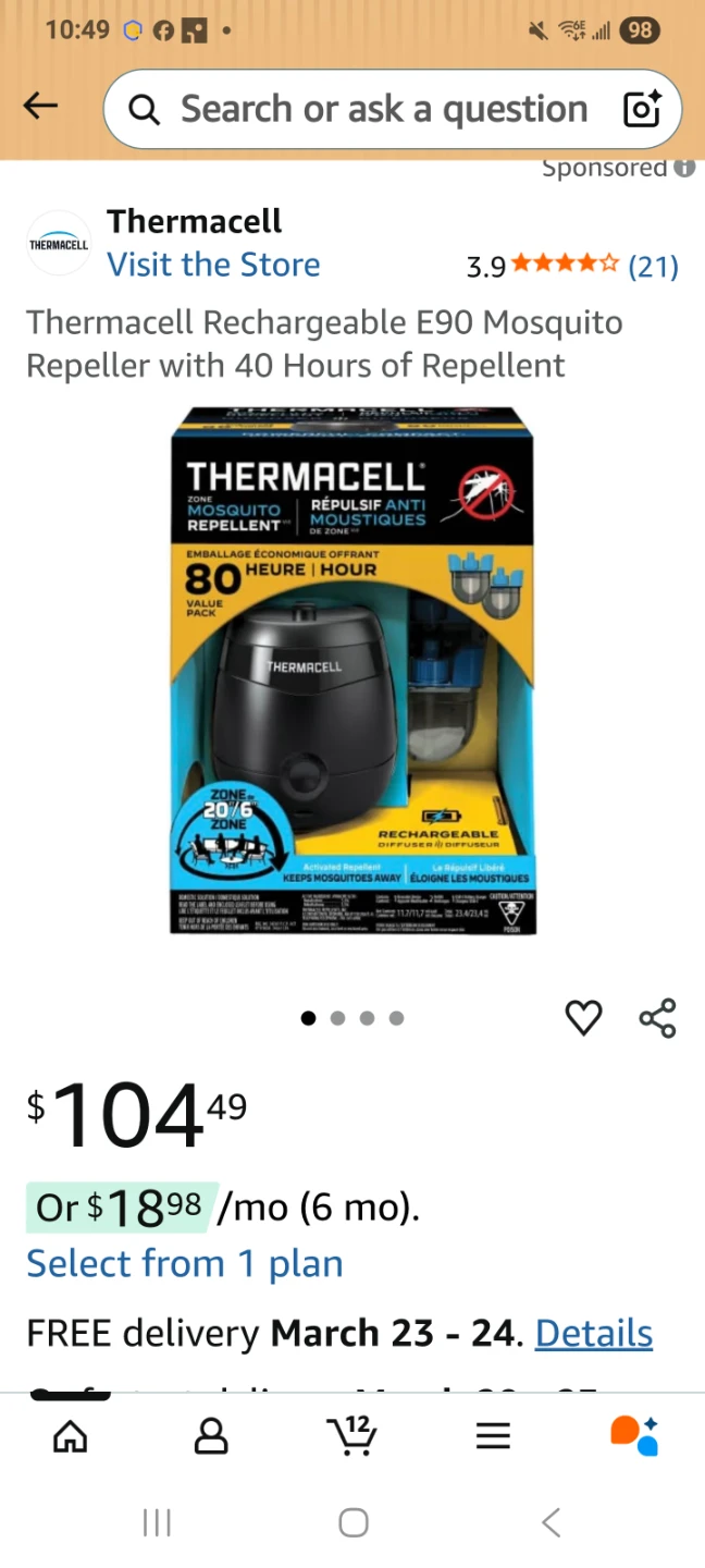 Mosquito repeller