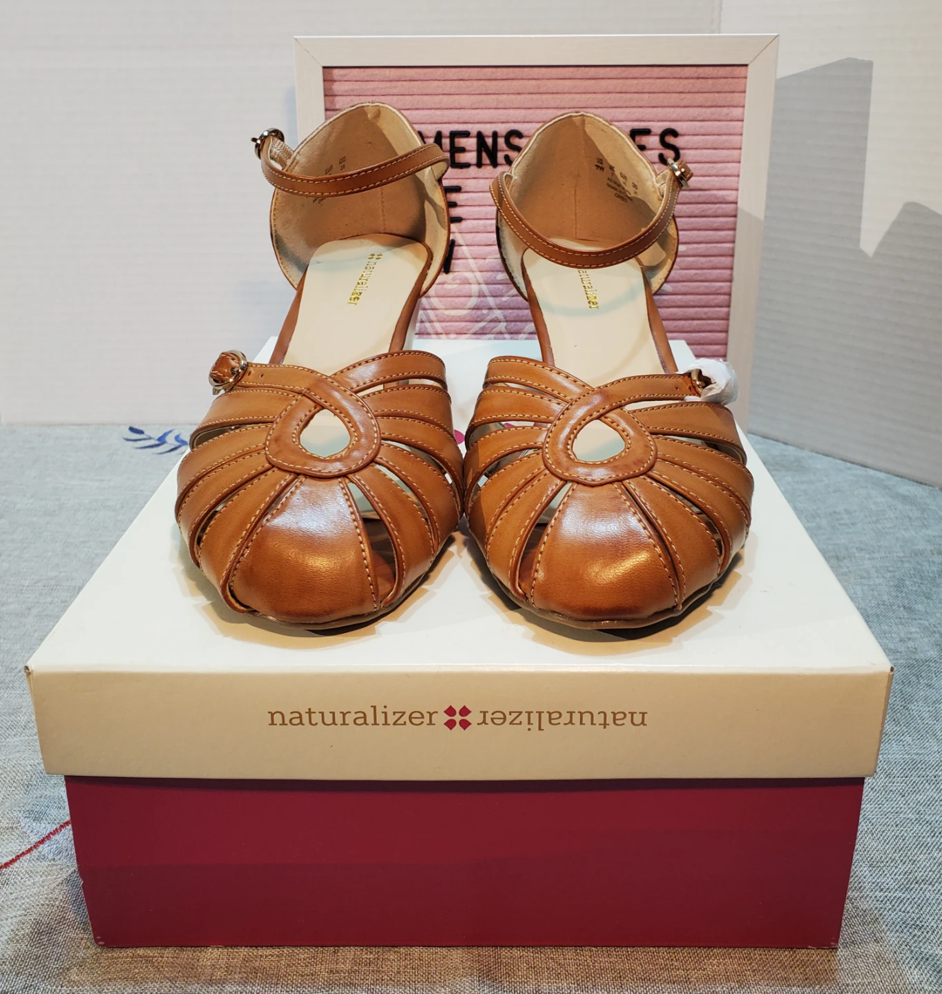 Naturalizer Women's Wedge Sandals - Brown - Size 9W - photo 2