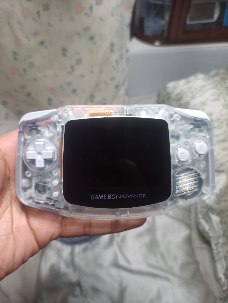 gameboy advance funnyplaying shell and screen