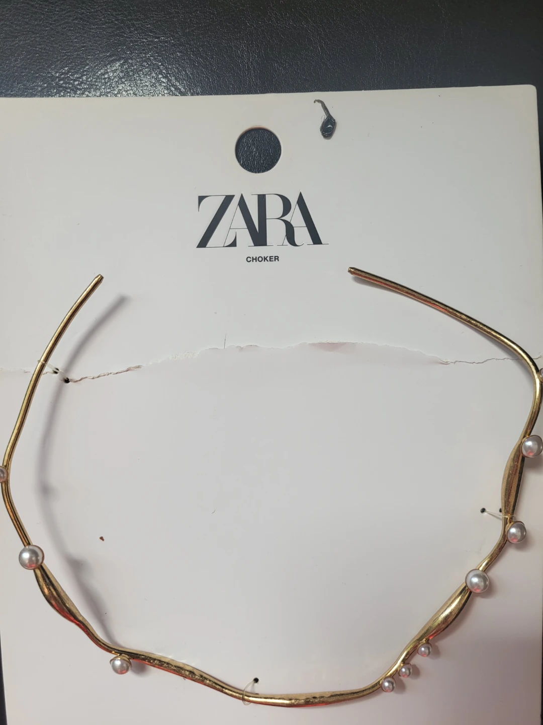 New Zara Choker with Pearls