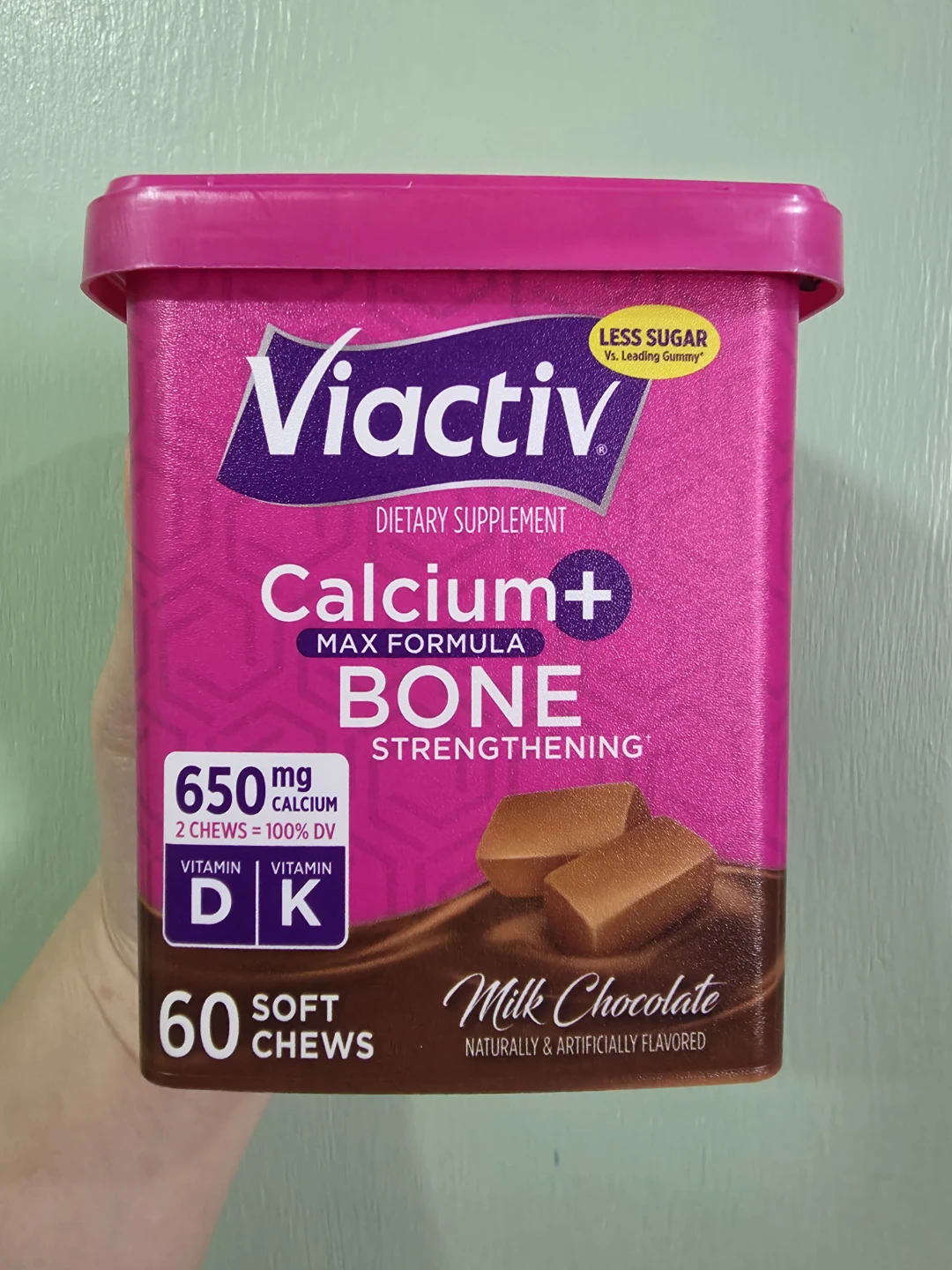 Viactiv Calcium Milk Chocolate Soft Chews 60ct