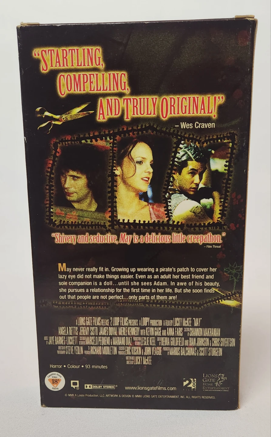 MAY - VHS Horror Movie - photo 3