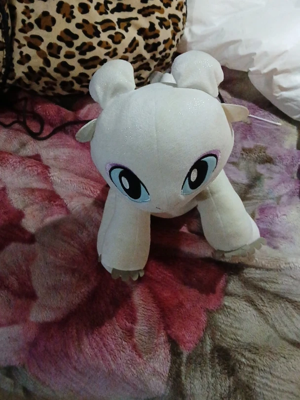 Light Fury Plush Toy