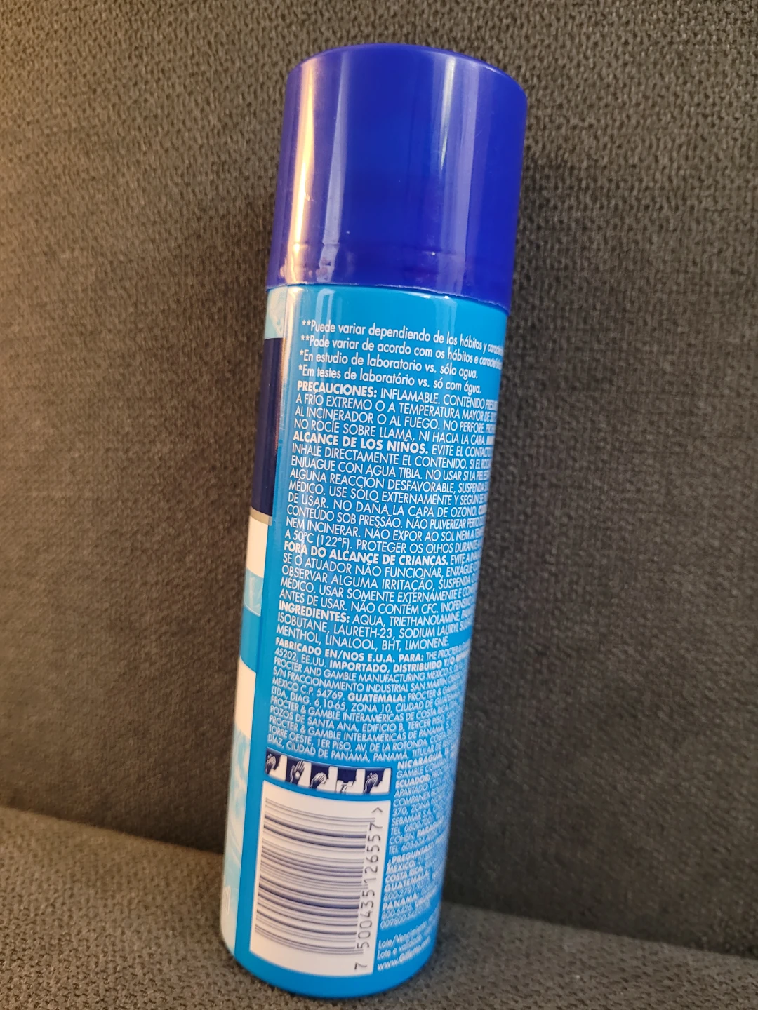 Gillette Prestobarba Cool Shaving Foam - photo 2