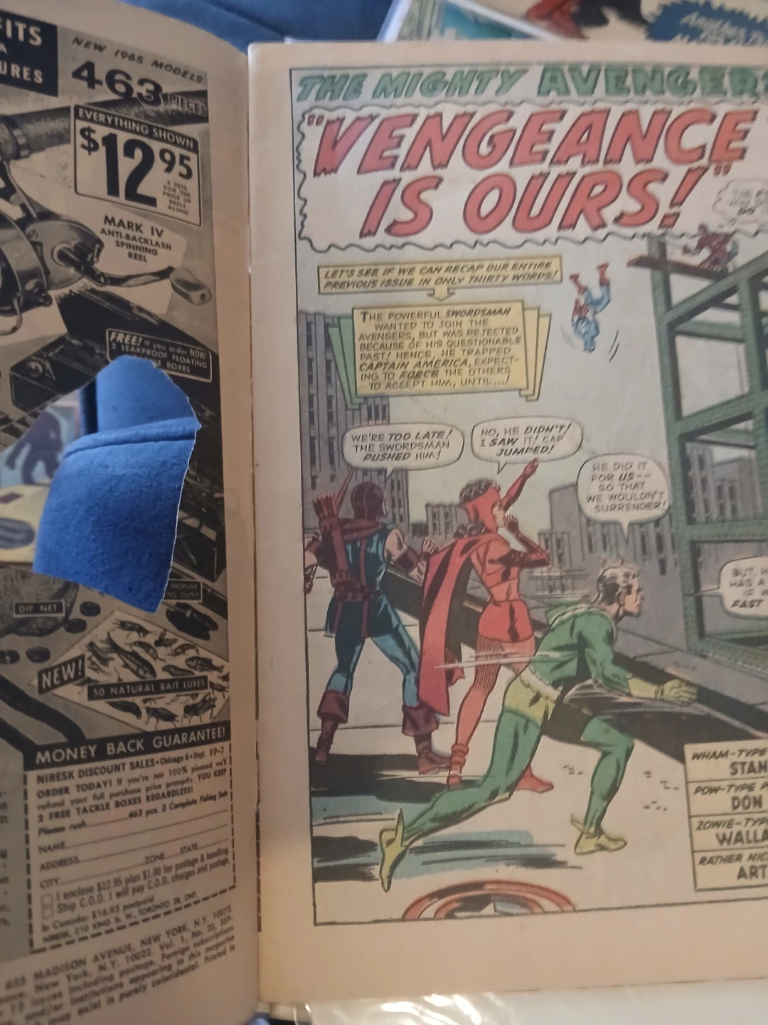 Vintage Avengers marvel comics Lot - photo 4