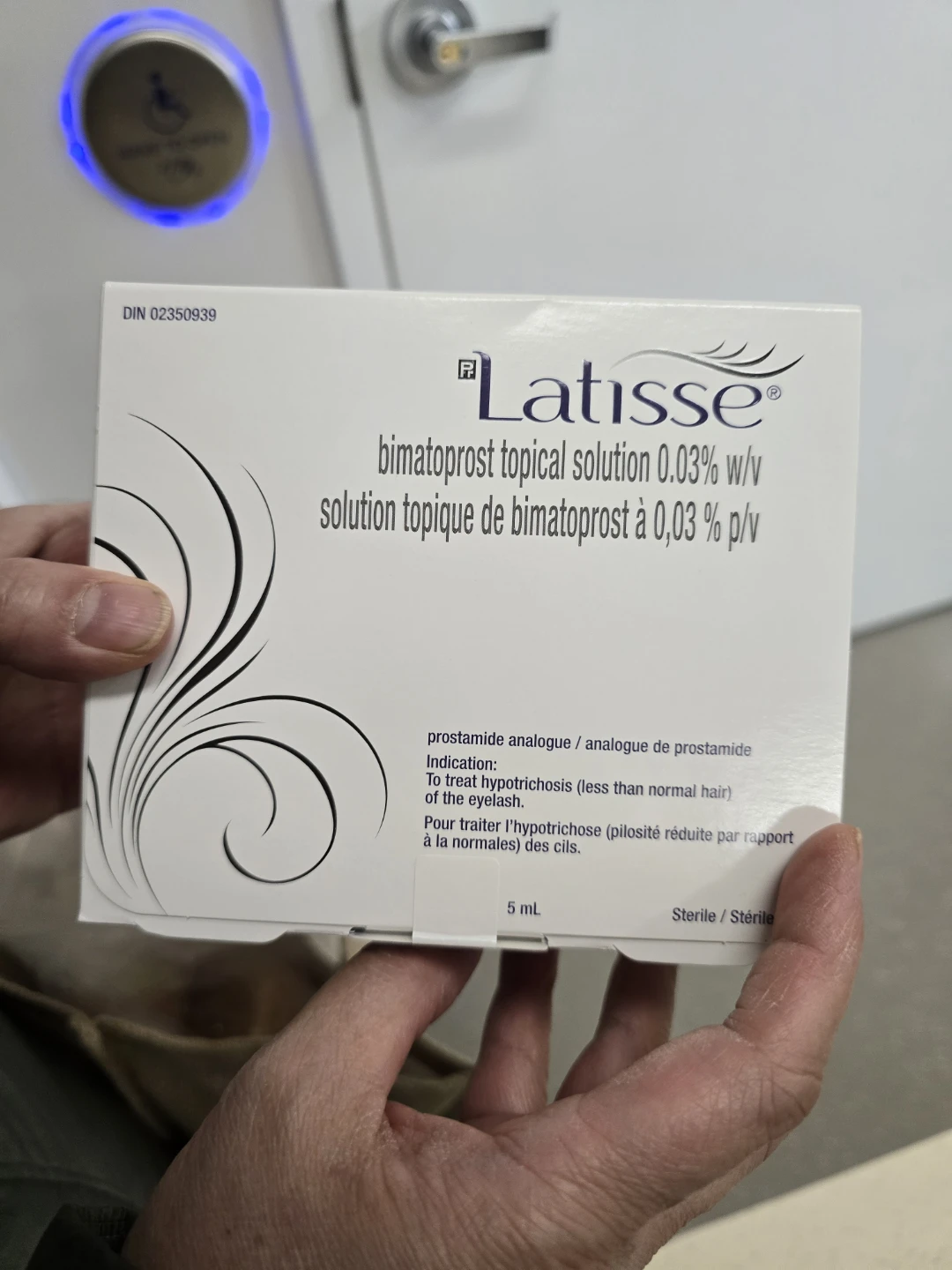 Latisse serum for eyelash growth 5ml - photo 2