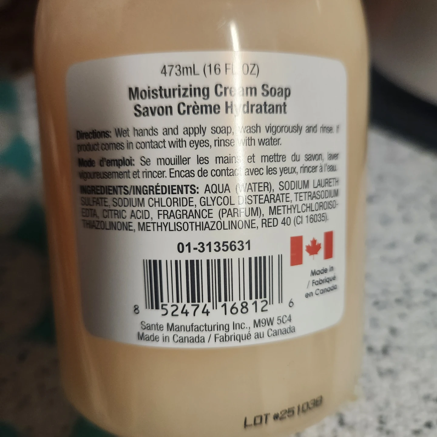 Tame Coconut Mango Moisturizing Shampoo - photo 5