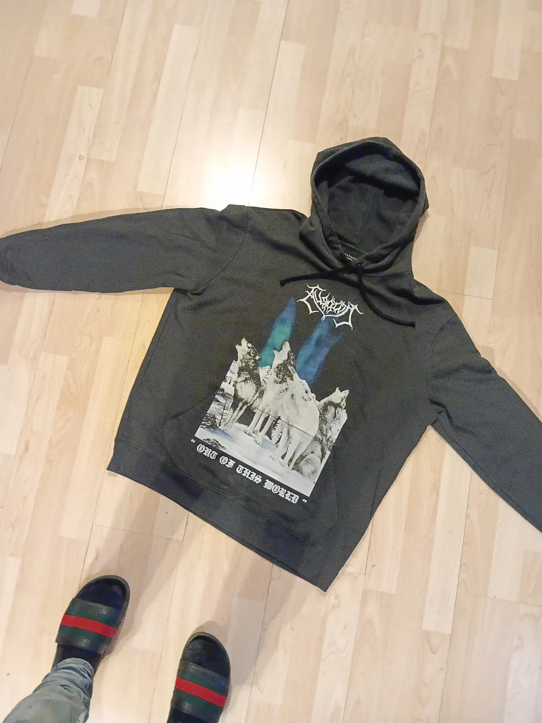 AllSaints Hoodie "Out of This World" Graphic Print