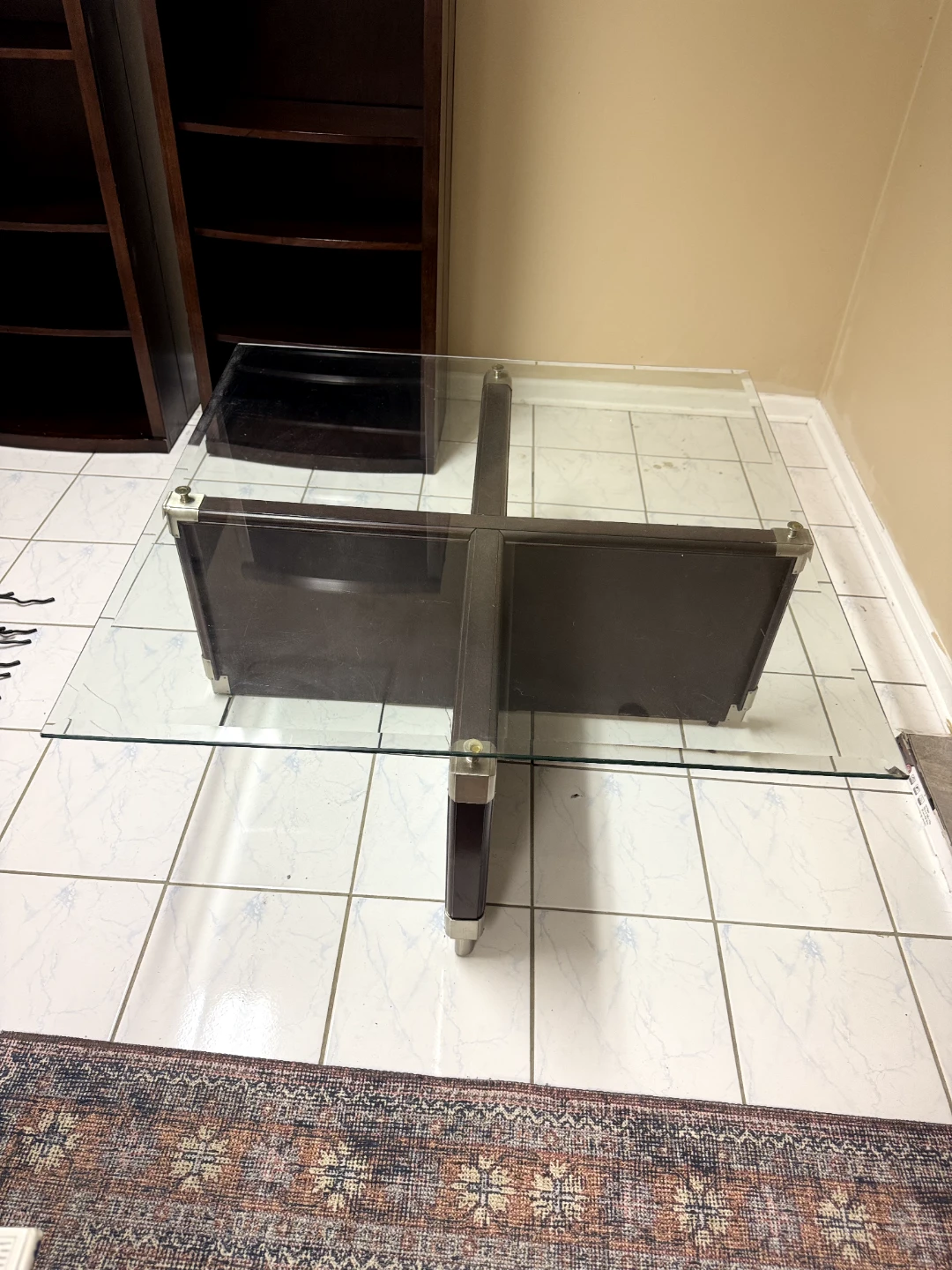 Glass Top Coffee Table - photo 2