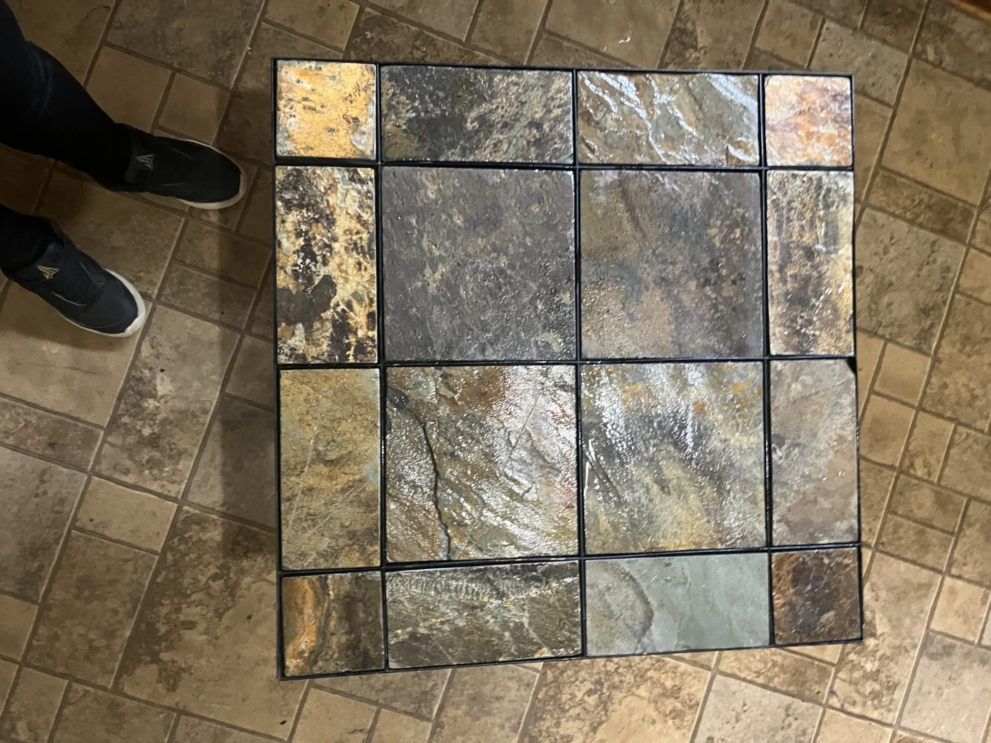 Signature Design by Ashley Antigo End Table - Natural Slate Tile - photo 2