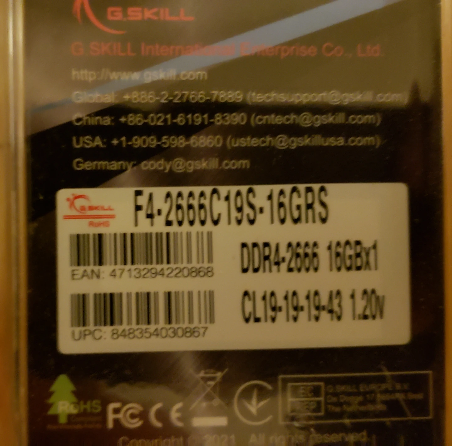 G.SKILL Ripjaws SO-DIMM DDR3L-1866 16GB (2x8GB) RAM - photo 5